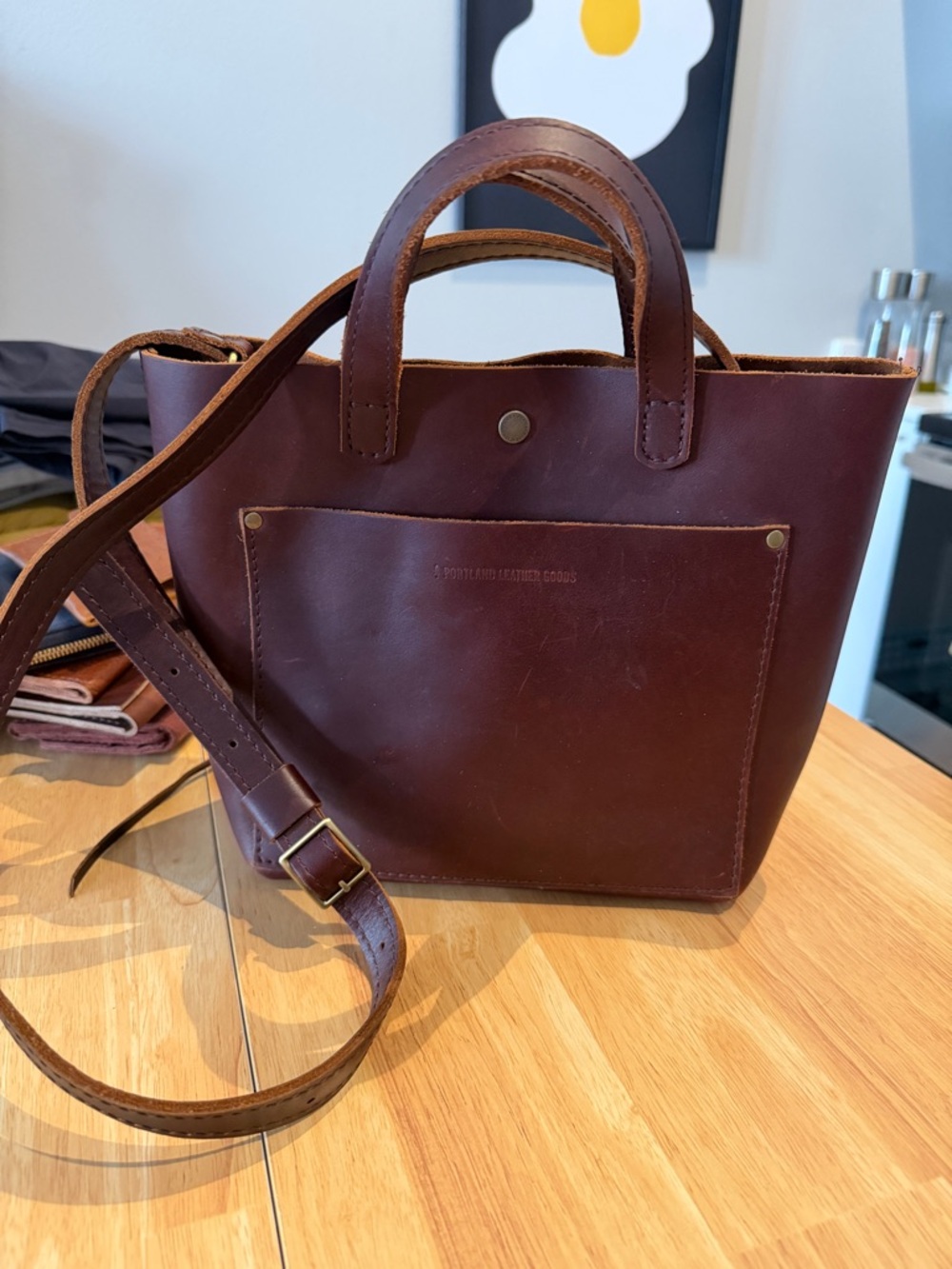 Portland Leather Mini Crossbody